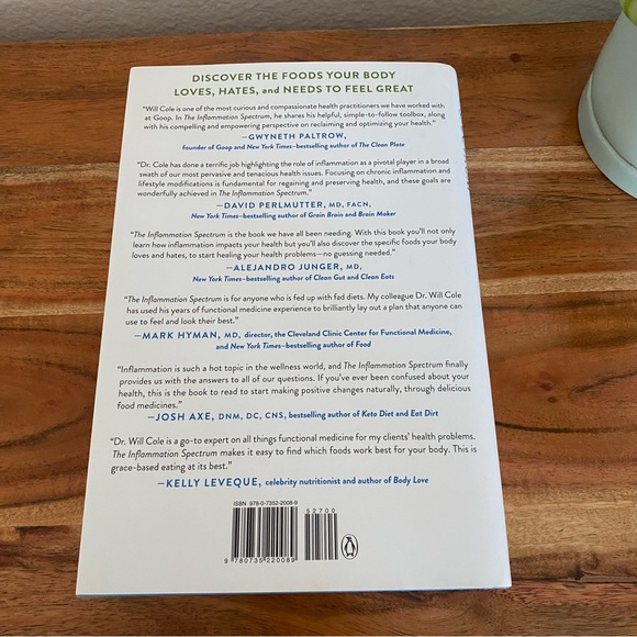 The Inflammation Spectrum by Dr. Will Cole, Hardcover - Picture 3 of 7